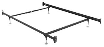 Kitchen: Twin/ Full Fashion Bed Frame w/4 Legs & C Clamp