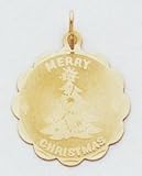Merry Christmas Disc Charm -XAC87