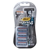 BIC Hybrid 4 Advance For Men, Disposable 4-Blade System, 1 ea