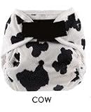 Blueberry Diaper Coveralls - Hook/Loop- Cow