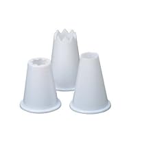 Faringdon Set Of 3 Plastic Food Piping Nozzles
