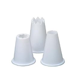 Faringdon Set Of 3 Plastic Food Piping Nozzles