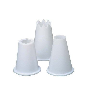 Faringdon Set Of 3 Plastic Food Piping Nozzles