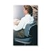 Accu-Back is a portable back support that encourages correct disk alignment. Improves sitting posture and reduces fatigue by supporting your lumbar curve. Adjustable strap secures to chair back. 17 " x 14 ".