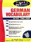 Schaum's outline of German vocabulary
