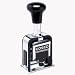 Cosco Consolidated Stamp 026138 2000 Plus Automatic Numbering Machine 8 Wheels Self-inking Black 3/4