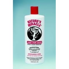 Nature's Miracle Just For Cats Stain and Odor Remover 32 oz.