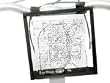 MAP CASE H-BAR MNT 6X6in DBL