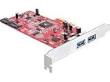 Produkt-Bild: DeLOCK PCI-e Karte (2x SATA, 2x USB 3.0)