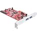 DeLOCK PCI-e Karte (2x SATA, 2x USB 3.0)