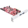 DeLOCK PCI-e Karte (2x SATA, 2x USB 3.0) von DeLock