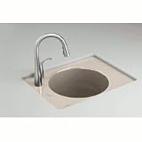 Kohler K-6654-2U Tandem Utility Sink, Black