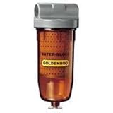 Goldenrod Water-Block Fuel Filter - 1in. Fittings, Model# 496