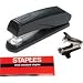 staples desktop stapler + claw staple remover + 1250 standard staples