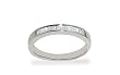 Gorgeous 14 KT White Gold 1/4 CTW Diamond Band Wedding 14K Ring Size 7