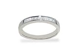 Gorgeous 14 KT White Gold 1/4 CTW Diamond Band Wedding Ring