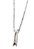 Chaine Maille Or blanc 750/1000 Diamant
