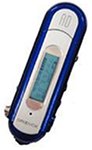 Milestone GROOVOX AD メモリプレーヤー (PC充電対応/ボイスレコーダー付) 256MB ブルー [MMGV03-256BU]