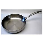 Review Jiminox NAB-53224 / 18/10 Stainless Steel 5 ply 9in Omelet Pan
