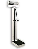 Detecto Mechanical Eye-Level Physician Dual Reading Scale w/ Height Rod + Hand Post-349, in Lb + Kg
