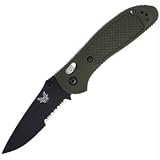 Benchmade 551SBKOD Griptilian, Zytel, BK1, Drop Point, Olive Drab, ComboEdge
