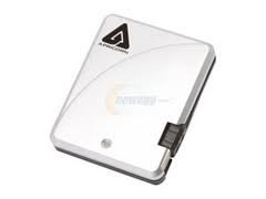 Apricorn Aegis Mini 120 GB Ultra Portable External Hard Drive with USB Interface A18-USB-120 (Silver)