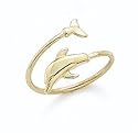 14K DOLPHIN TOE RING - GH24183
