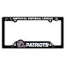New England Patriots License Plate Frame