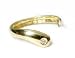 14k Adjustable Cubic Zirconia CZ Open Toe Ring