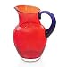 Murano glass pitcher, 'Ruby'