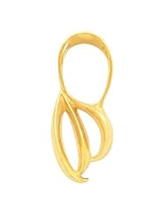 32.00X12.00 Mm 14K Yellow Gold Pendant Enhancer