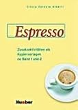 Produkt-Bild: Espresso 1. Ein Italienischkurs: Espresso 1. Materialienbuch: Zusatzaktivit&auml;ten als Kopiervorlagen zu Band 1 und 2. Ein Italienischkurs