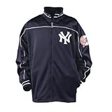 New York Yankees Majestic Authentic Collection Road Warrior Jacket font color= (Adult Medium)