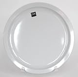 ZAK DESIGNS YOYO WHITE SIDE PLATE 6pc