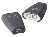 Belkin 2×1 USB Peripheral Switch – Commutateur de partage des périphériques USB – 2 x USB – Ordinateur de bureau