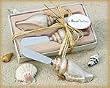 Beach Wedding Theme : Spread the Love Sea Shell Spreader Set in Gift Box : Wedding Favors