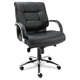 CHAIR,MID BACK,LTHR,BKCHM
