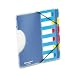 PileSmart Project Sorter, Letter Size, Primary Colors, 6 Asst. Tabs (ESS51051) Category: Desktop Sorters