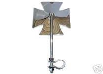 Maltese Cross Mirror Chrome Bike Bicycle Cruiser