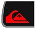 Quicksilver RED Car Decal / Sticker