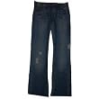 Women's Ralph Lauren Polo Jeans Co. Blue Denim Jeans Size 2x33 Distressed Rigid Whitney