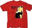 BLACK FLAG Slip It In Red T-shirt