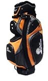 Palm Springs 14 Way Divider Golf Bag , Black / Orange