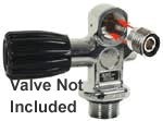 DIN Valve to Yoke Valve Insert For Scuba Tanks