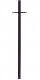 6668 - Black Aluminum Post