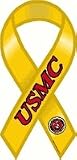Usmc United States Marine Corps 8" Ribbon Car Magnet