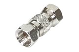 Coaxial Adapter, F Male / F Male