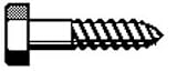 3/8 X 4 GALV. LAG BOLT Box Qty. / 25
