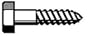 1/2 X 10 GALV. LAG BOLT Box Qty. / 1