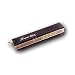 Musical Instruments : Hohner Super 64X Gold & Black Harmonica